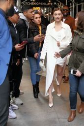 Lily Collins - Leaving The Chatwal Hotel in NYC 04/10/2019