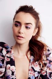 Lily Collins - "Les Misérables" Portraits April 2019