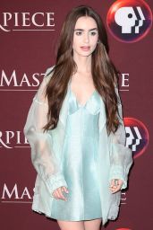 Lily Collins - "Les Miserables" Red Carpet in New York 04/08/2019