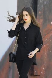 Lily Collins - Out in West Hollywood 04/18/2019