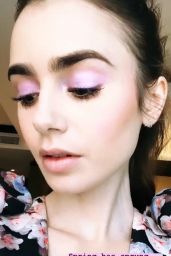 Lily Collins - Personal Pics 04/09/2019