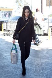 Lily Collins - Shopping at Whole Foods in West Hollywood 04/18/2019