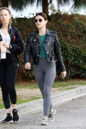 Lucy Hale - Hitting the Gym in Studio City 04/05/2019