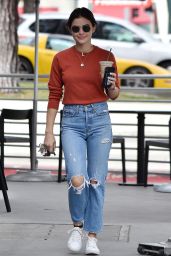Lucy Hale in Ripped Jeans 04/04/2019