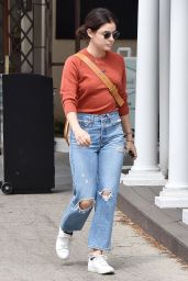 Lucy Hale in Ripped Jeans 04/04/2019