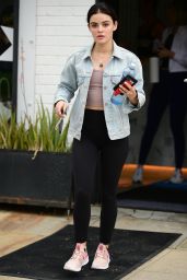 Lucy Hale - Leaving a Workout in Los Angeles 04/04/2019