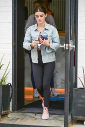 Lucy Hale - Leaving a Workout in Los Angeles 04/04/2019