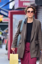 Maggie Gyllenhaal Casual Style - New York, April 2019