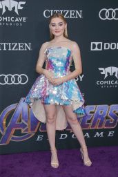 Meg Donnelly – “Avengers: Endgame” Premiere in LA