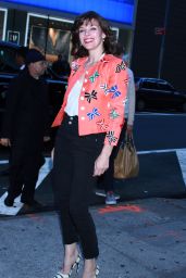 Milla Jovovich - Outside GMA in NYC 04/10/2019