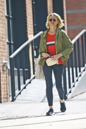 Naomi Watts in Leggings - Out in New York 04/14/2019