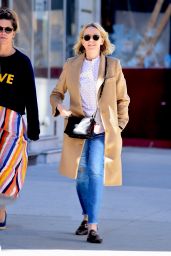 Naomi Watts Street Style - New York City 04/17/2019