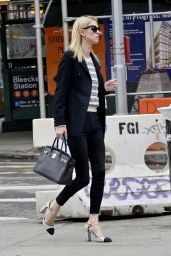 Nicky Hilton Office Chic Outfit - Heads to a Meeting in New York 04/08/2019