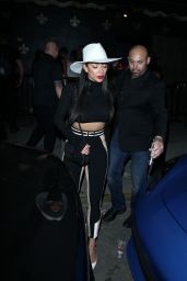 Nicole Scherzinger Night Out Style - Leaves Warwick Club in Hollywood 04/10/2019