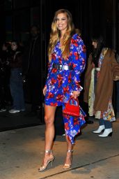 Nina Agdal - Arriving at the Moxy Hotel Grand Opening in NYC