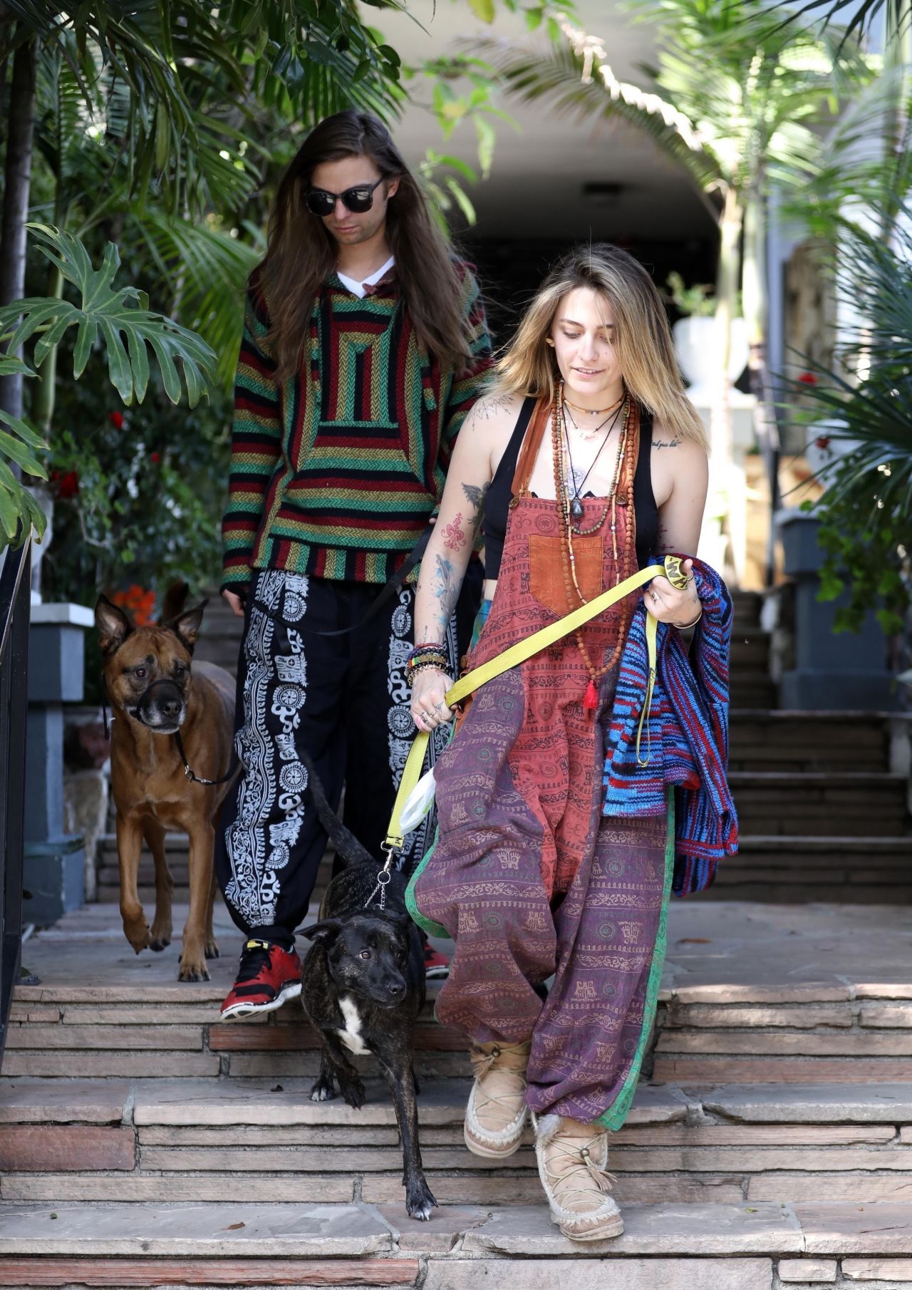 Paris Jackson and Gabriel Glenn - Grocery Shopping in LA 04/03/2019