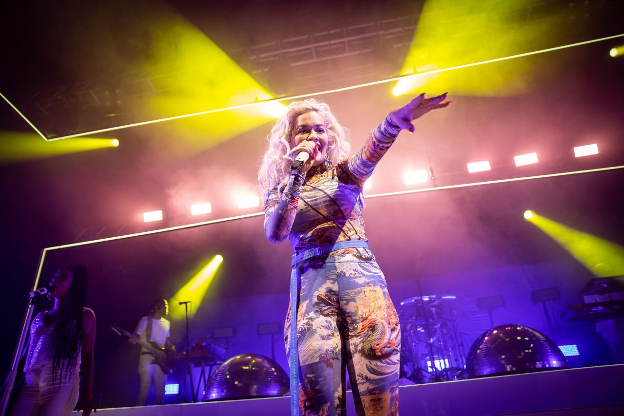 Rita Ora Performing on Phoenix World Tour in Oslo 04/23/2019 • CelebMafia