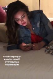 Ryan Newman - Personal Pics and Video 04/07/2019