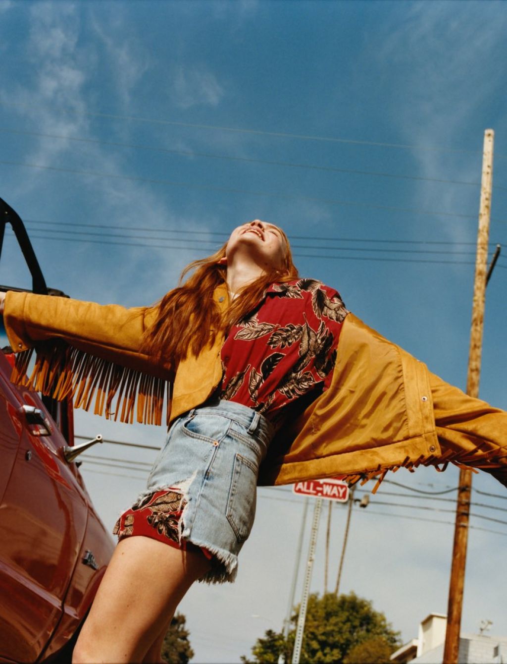 Sadie Sink - New SS19 Campaign for Pull&Bear • CelebMafia