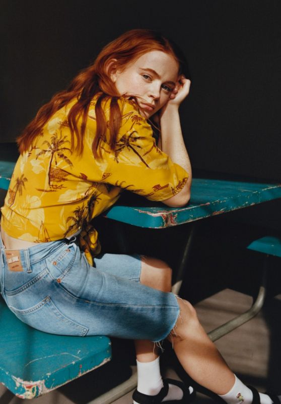 Sadie Sink - New SS19 Campaign for Pull&Bear