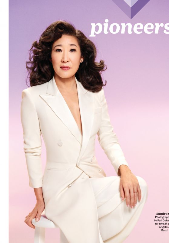 Sandra Oh – TIME100 Magazine April/May 2019