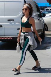 Sarah Hyland in Workout Gear - Los Angeles 04/12/2019