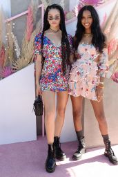 Shanina Shaik and Jasmine Tookes – Revolve Party at Coachella in Indio 04/13/2019