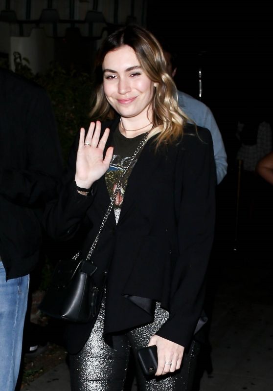 Sophie Simmons at Delilah in West Hollywood 04/06/2019