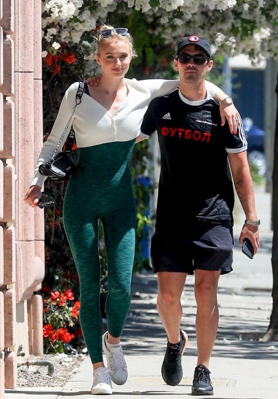 Sophie Turner and Joe Jonas at Alfred