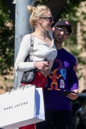Sophie Turner Street Style - Shopping in Hollywood 04/13/2019