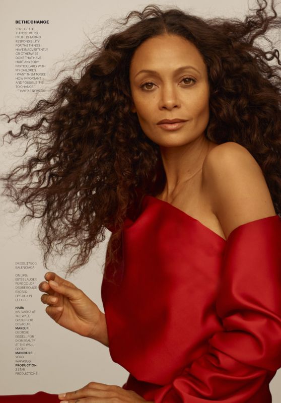 Thandie Newton - Marie Claire Magazine May 2019 Issue