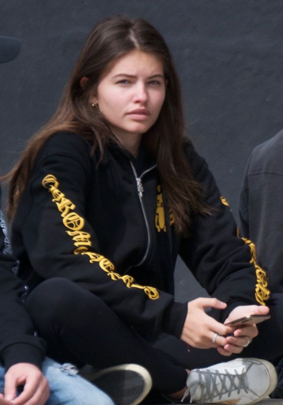 Thylane Blondeau - Out in West Hollywood 04/16/2019