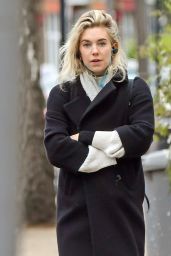 Vanessa Kirby in Casual Outfit - Notting Hill 03/29/2019