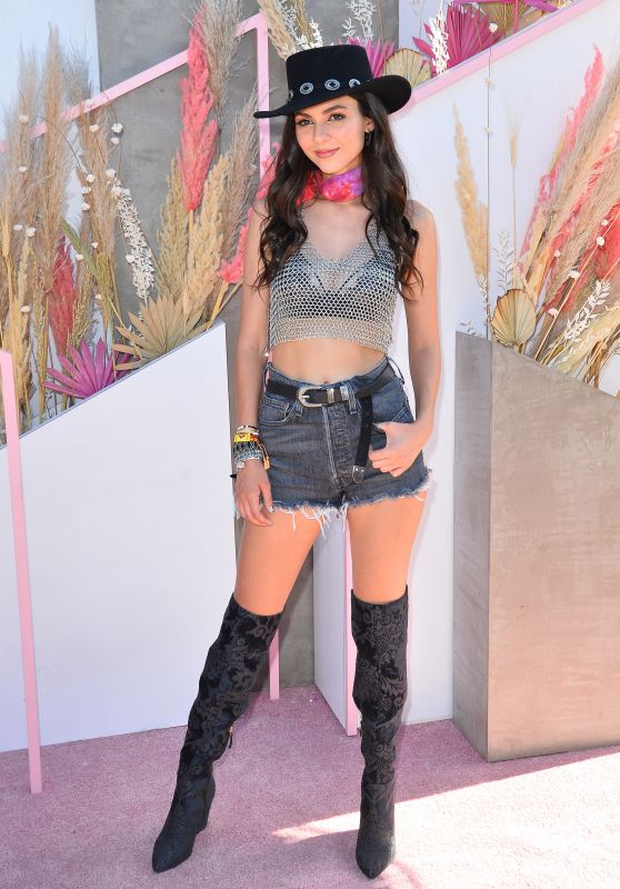 Victoria Justice - Revolve Party at Coachella in Indio 04/13/2019