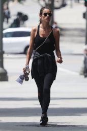 Alessandra Ambrosio - Heading to Pilates Cass in LA 05/04/2019