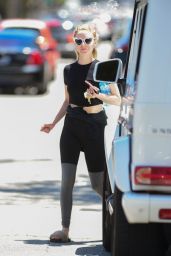 Alessandra Torresani in Tights - Out in Studio City 05/20/2019