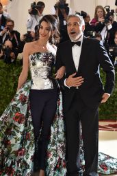 Amal Clooney and George Clooney - Heavenly Bodies: Fashion & The Catholic Imagination Costume Institute Gala in New York 05/07/2018