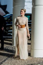 Amber Heard at the Martinez Hotel in Cannes 05/15/2019