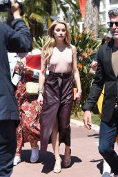 Amber Heard - La Plage du Martinez in Cannes 05/16/2019