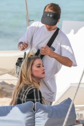 Amber Heard - Martinez Beach in Cannes 05/16/2019