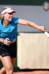 Angelique Kerber – Practises During the Roland Garros in Paris 05/24/2019
