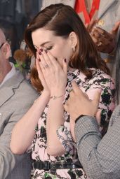 Anne Hathaway - Honored With a Star on the Hollywood Walk of Fame 05/09/2019
