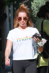 Ashley Tisdale - Leaving Training Mate in Studio City 05/29/2019