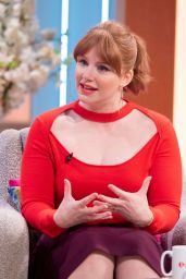 Bryce Dallas Howard at The Lorraine TV Show in London 05/20/2019