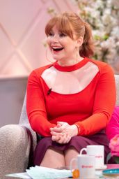 Bryce Dallas Howard at The Lorraine TV Show in London 05/20/2019