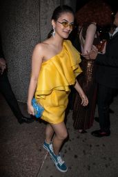 Camila Mendes – Outside Gucci Met Gala After Party 05/06/2019