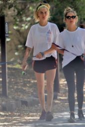 Cara Delevingne and Ashley Benson - Hike With Their Dogs in Studio City 05/29/2019