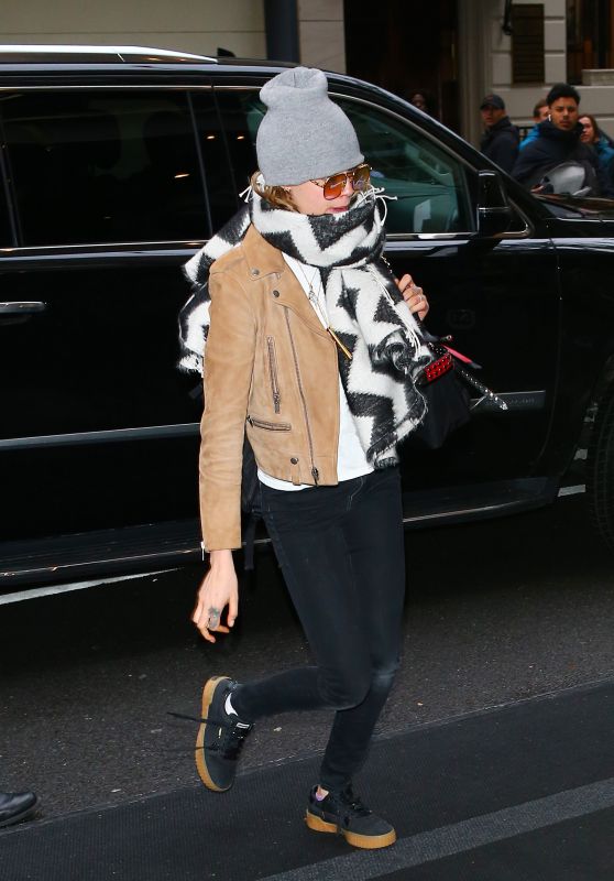 Cara Delevingne - Arriving at The Mark Hotel in NYC 05/05/2019