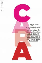Cara Delevingne - Marie Claire Magazine UK June 2019 Issue