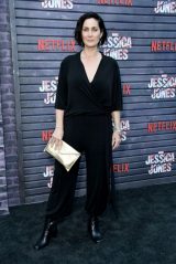 Carrie-Anne Moss -“Jessica Jones” Season 2 Premiere in NYC • CelebMafia